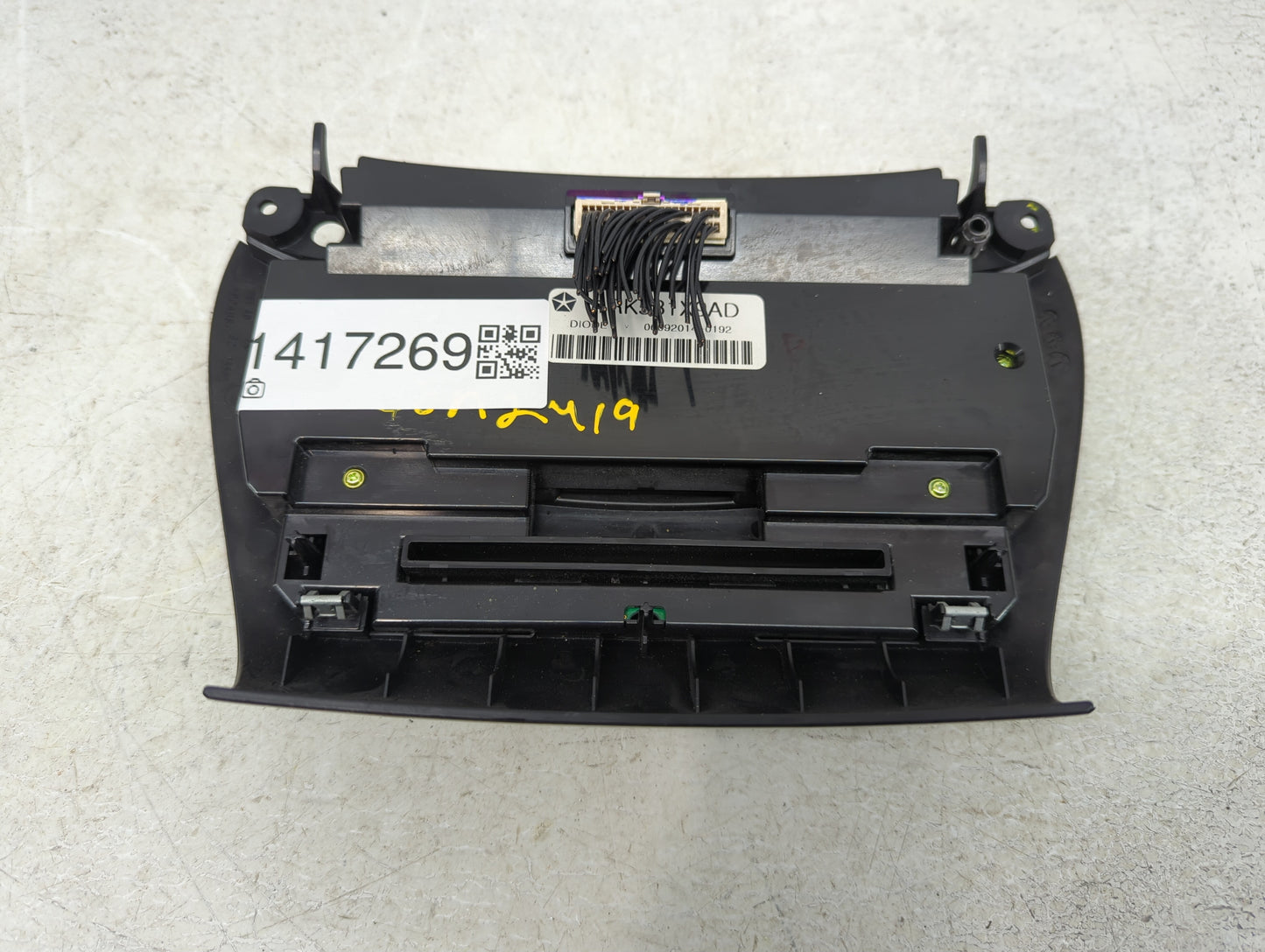 2011-2017 Dodge Journey Climate Control Module Temperature AC/Heater Replacement P/N:1RK581X9AD Fits OEM Used Auto Parts - O