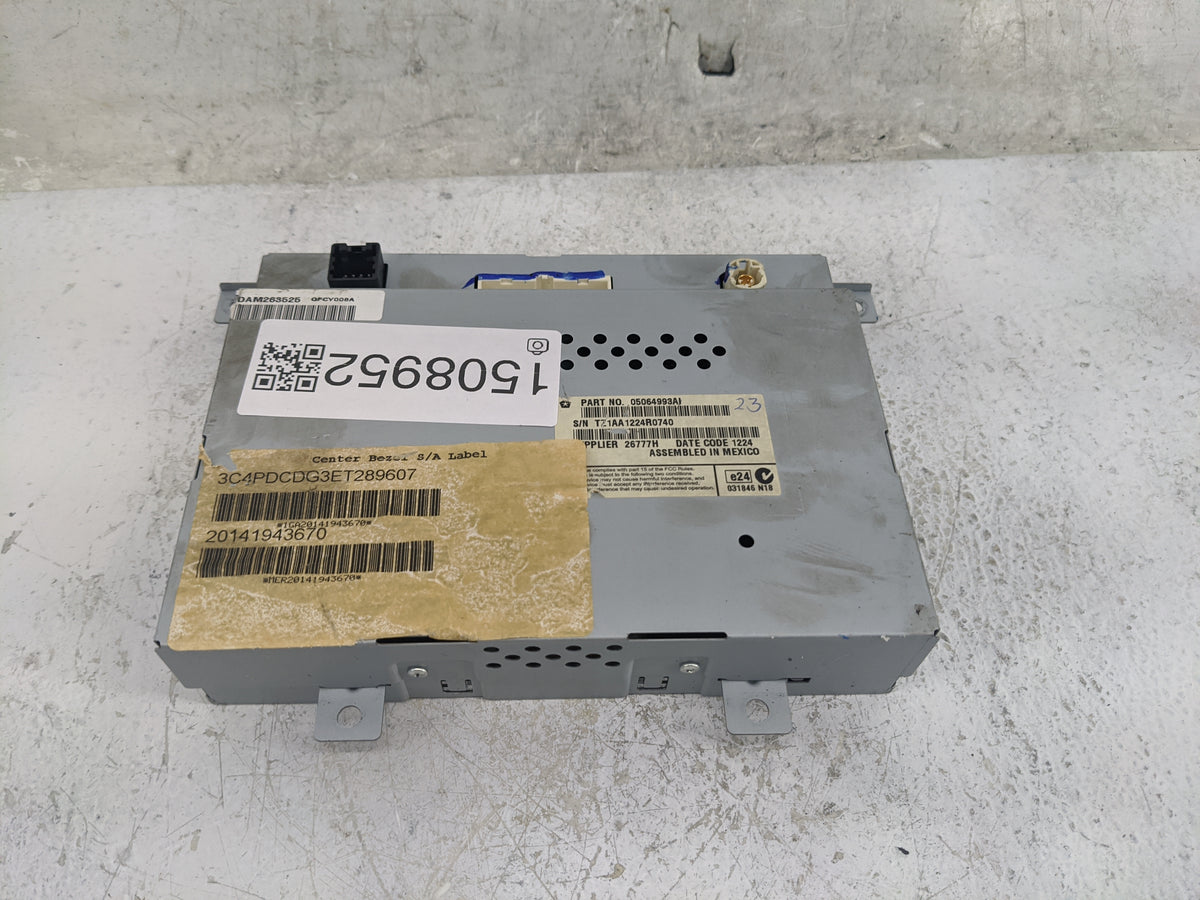 2015 Dodge Journey Information Radio Display Screen 1508952 - Oemusedautoparts1.com