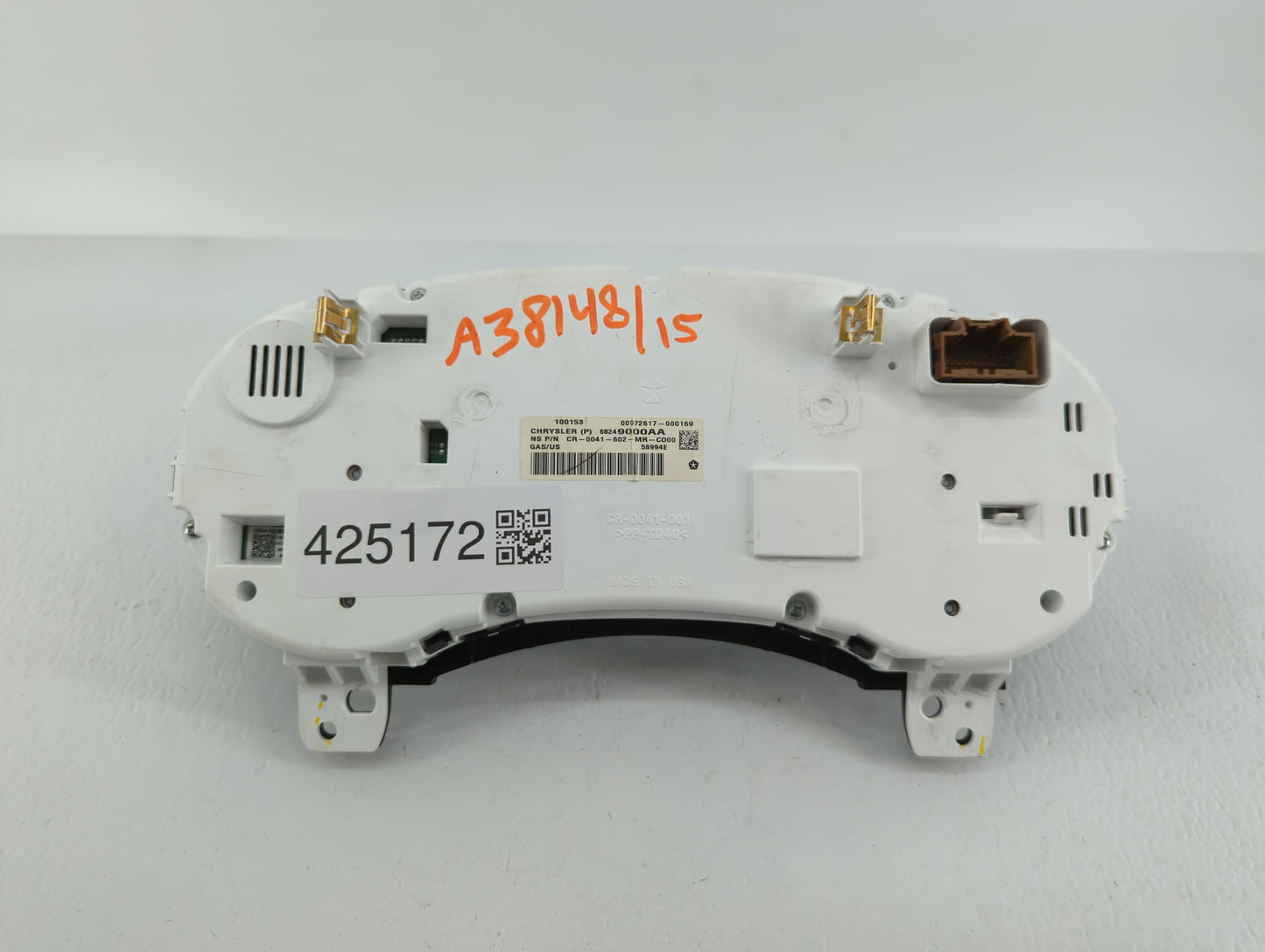 2015 Dodge Journey Instrument Cluster Speedometer Gauges P/N:68249000AA 68249000AB Fits OEM Used Auto Parts - Oemusedautopar