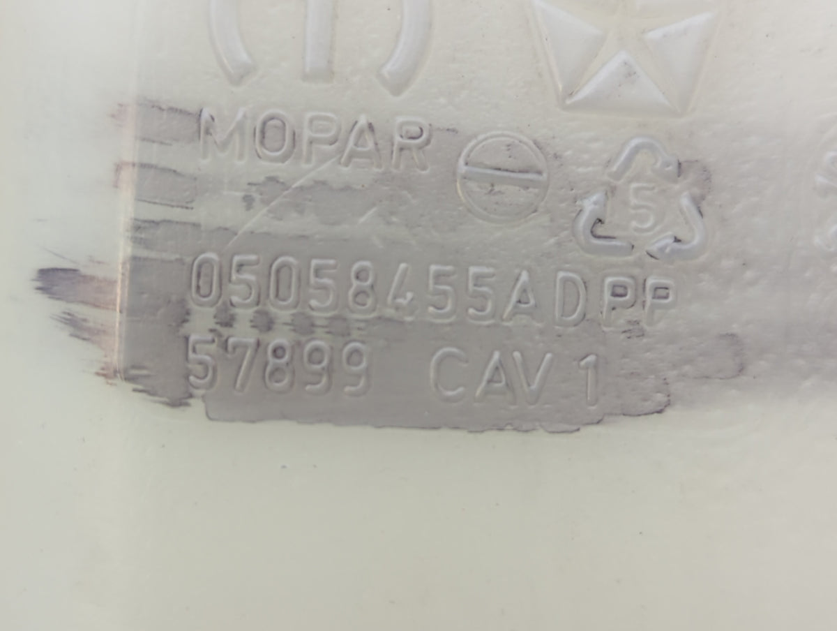 2009-2019 Dodge Journey Radiator Coolant Overflow Expansion Tank Bottle 535542 - Oemusedautoparts1.com