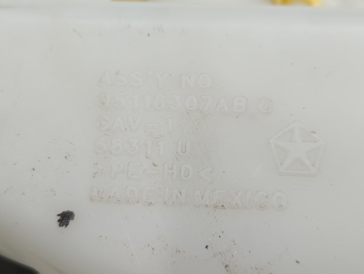 2015 Dodge Journey Windshield Washer Fluid Reservoir Bottle Oem - Oemusedautoparts1.com