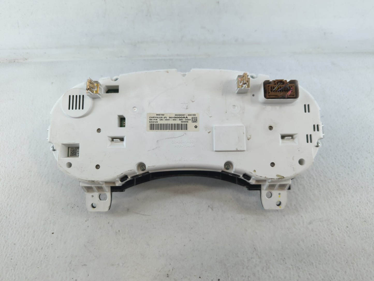 2015 Dodge Journey Instrument Cluster Speedometer Gauges P/N:68249000AA Fits OEM Used Auto Parts - Oemusedautoparts1.com