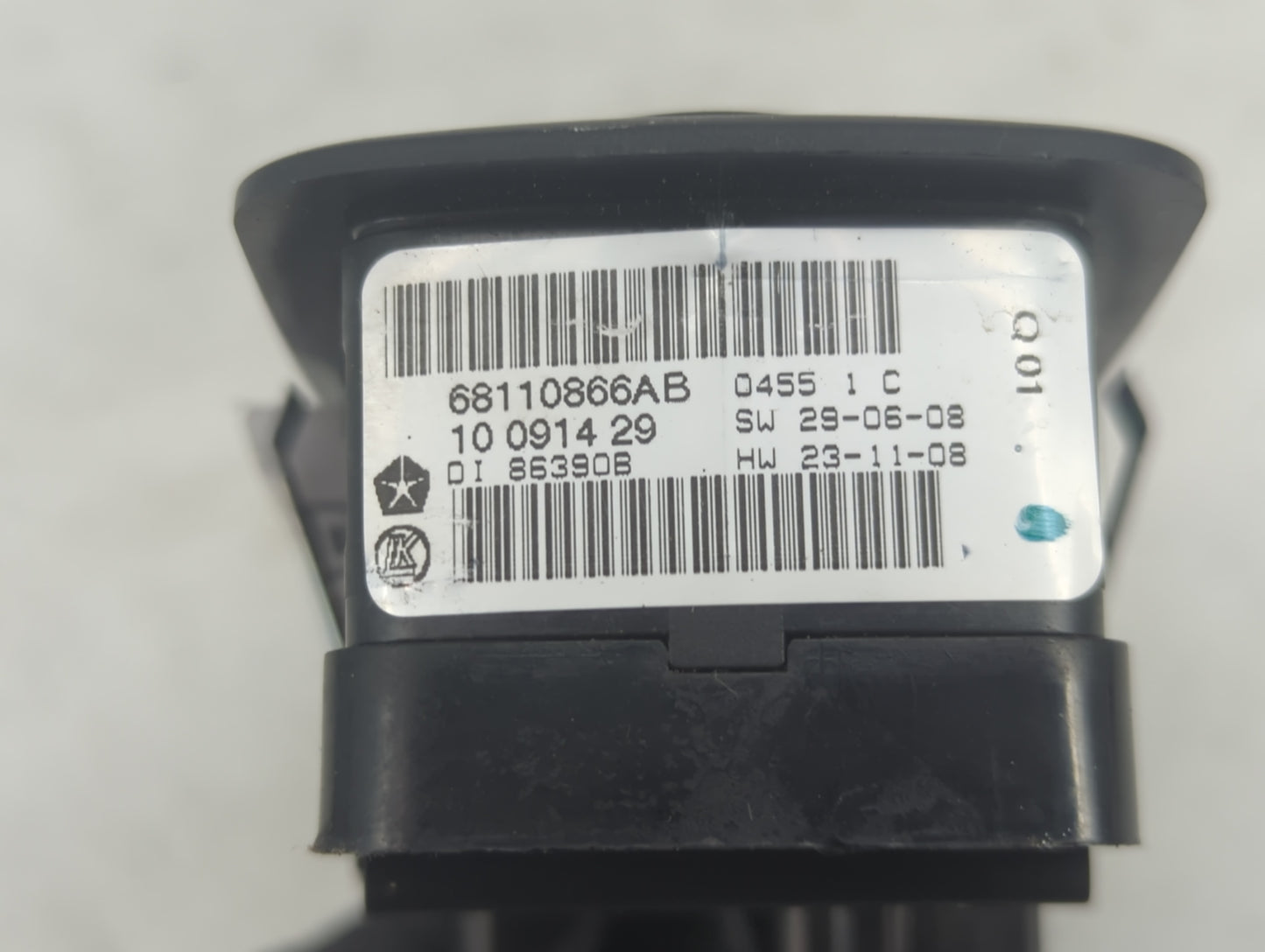 2015 Dodge Ram 1500 Master Power Window Switch Replacement Driver Side Left P/N:68110866AB Fits Fits 2012 2013 2014 2016 OEM