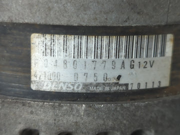 2015 Dodge Ram 1500 Alternator Replacement Generator Charging Assembly Engine OEM P/N:421000 0750 P04801779AG Fits OEM Used Auto Parts