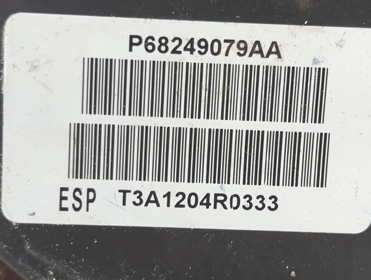 2012-2017 Fiat 500 Anti-Lock Brake ABS Pump Module Actuator OEM P/N:P68249079AA Fits Fits 2012 2013 2014 2015 2016 2017 OEM