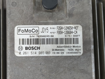 2015-2018 Ford Edge PCM Engine Control Computer ECU ECM PCU OEM P/N:F2GA-12A650-AEF Fits Fits 2015 2016 2017 2018 2019 OEM Used Auto Parts