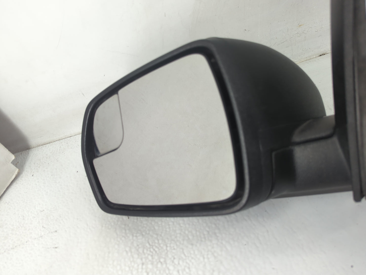 2015-2018 Ford Edge Driver Left Side View Manual Door Mirror Black - Oemusedautoparts1.com