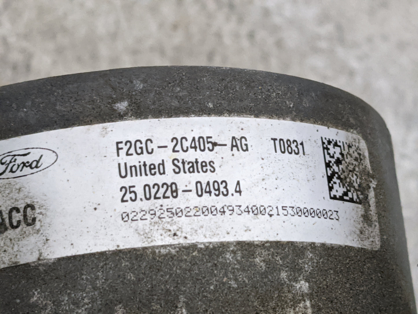 2015-2018 Ford Edge ABS Pump Control Module Replacement P/N:F2GC-2C405-AG 25.0220-0493.4 Fits Fits 2015 2016 2017 2018 OEM U
