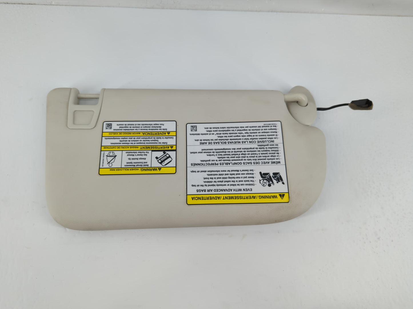 2013-2019 Ford Escape Sun Visor Shade Replacement Driver Left Mirror Fits Fits 2013 2014 2015 2016 2017 2018 2019 OEM Used A