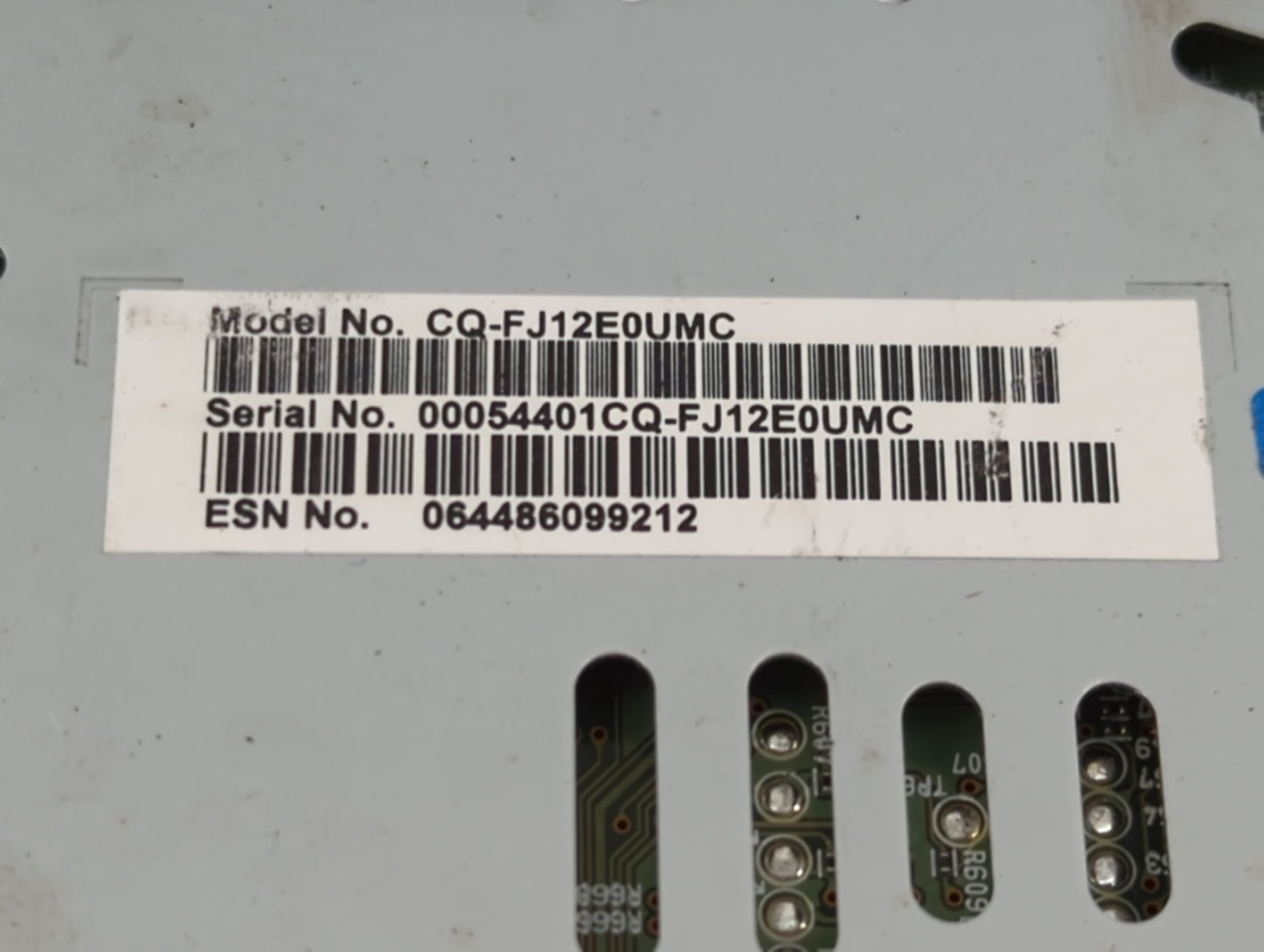 2013-2015 Ford Escape Radio AM FM Cd Player Receiver Replacement P/N:CJ5T-19C107-BJ Fits Fits 2013 2014 2015 OEM Used Auto P