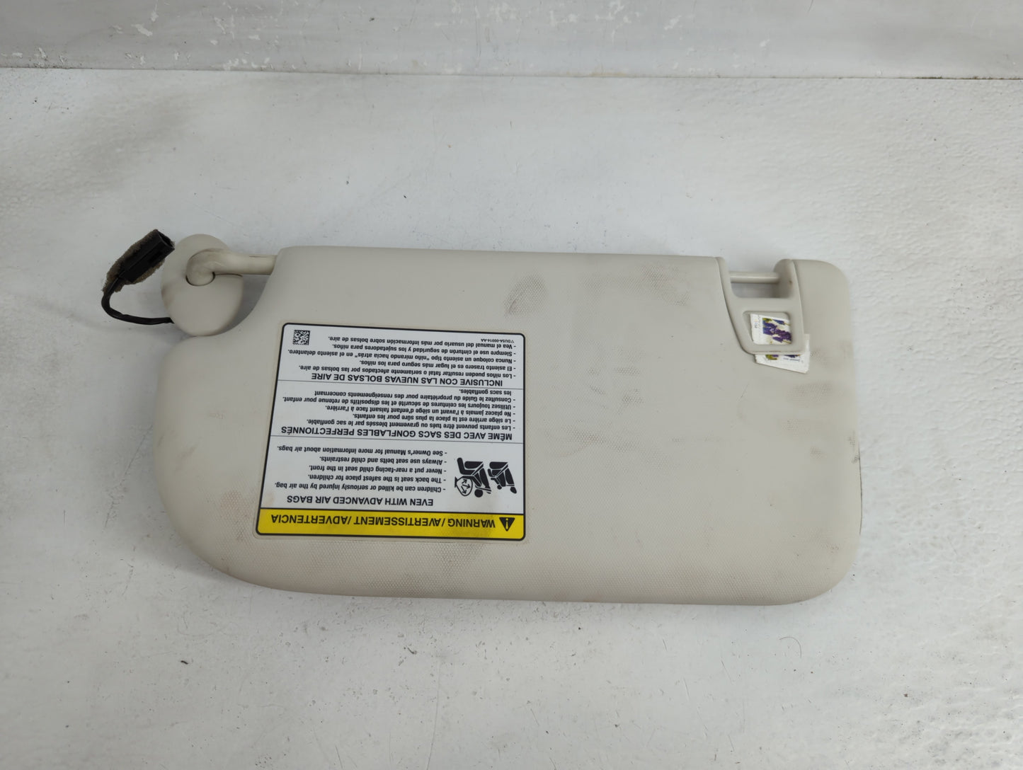 2013-2019 Ford Escape Sun Visor Shade Replacement Passenger Right Mirror Fits Fits 2013 2014 2015 2016 2017 2018 2019 OEM Us