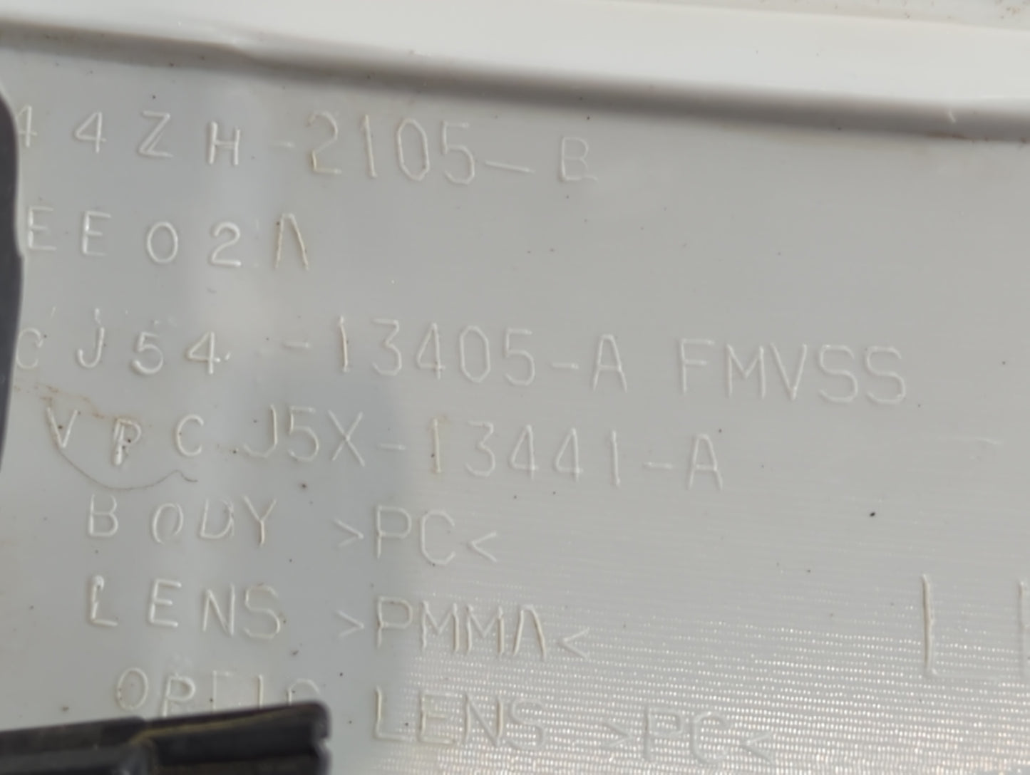 2013-2016 Ford Escape Tail Light Assembly Driver Left OEM P/N:CJ54-13405-A Fits Fits 2013 2014 2015 2016 OEM Used Auto Parts