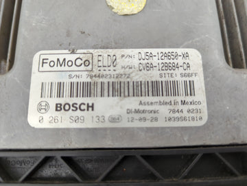 2013-2016 Ford Escape PCM Engine Control Computer ECU ECM PCU OEM P/N:0 261 S09 133 DJ5A-12A650-XA Fits Fits 2013 2014 2015 2016 OEM Used Auto Parts