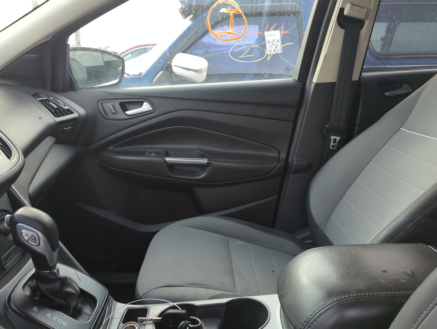 2015 Ford Escape Front Right Passenger Interior Door Panel Trim - Oemusedautoparts1.com