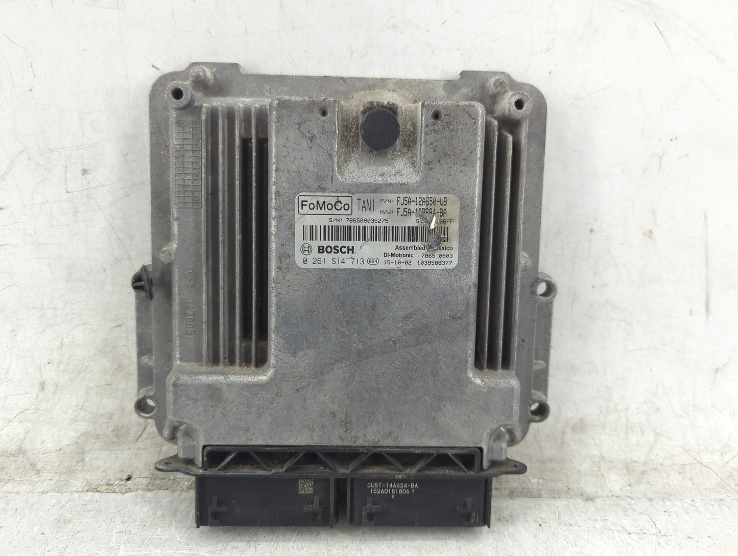 2015-2016 Ford Escape PCM Engine Control Computer ECU ECM PCU OEM P/N:FJ5A-12B684-BA FJ5A-12A650-UB Fits Fits 2015 2016 OEM