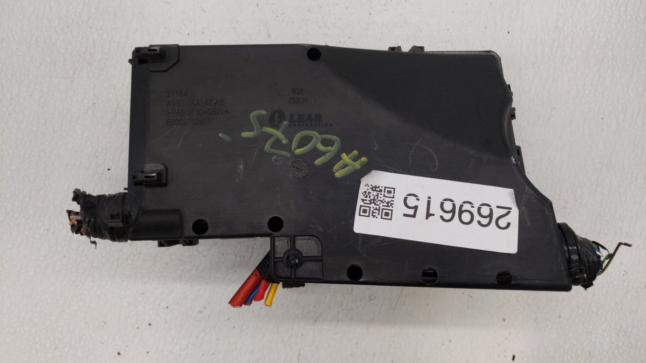 2013-2016 Ford Escape Fusebox Fuse Box Panel Relay Module P/N:AV6T-14A142-AB AV6T-14A067-AD Fits Fits 2013 2014 2015 2016 OE