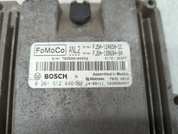 2015 Ford Escape PCM Engine Control Computer ECU ECM PCU OEM P/N:FJ5A-12A650-DC CU5T-14A624-BA Fits OEM Used Auto Parts