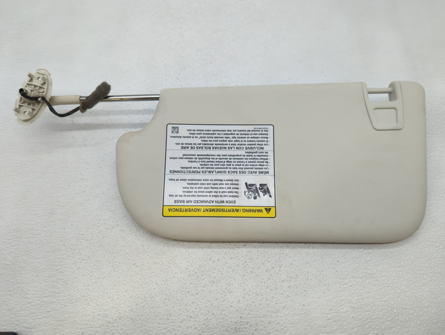 2013-2019 Ford Escape Sun Visor Shade Replacement Passenger Right Mirror Fits Fits 2013 2014 2015 2016 2017 2018 2019 OEM Us
