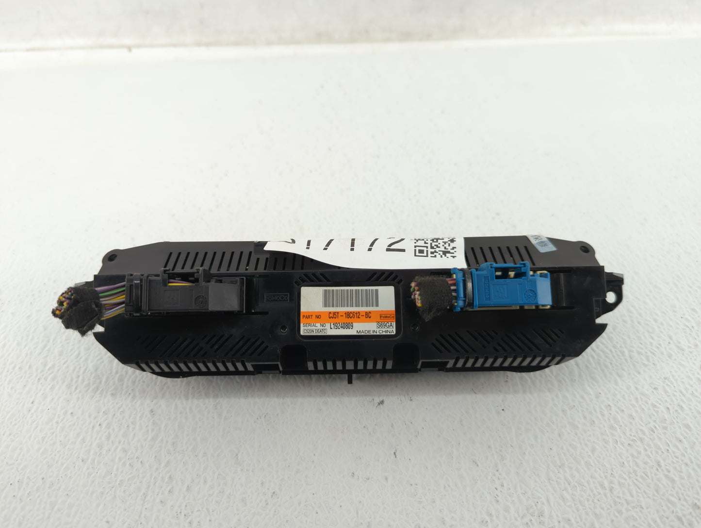 2013-2015 Ford Escape Climate Control Module Temperature AC/Heater Replacement P/N:CJ5T-18C612-BC Fits Fits 2013 2014 2015 O