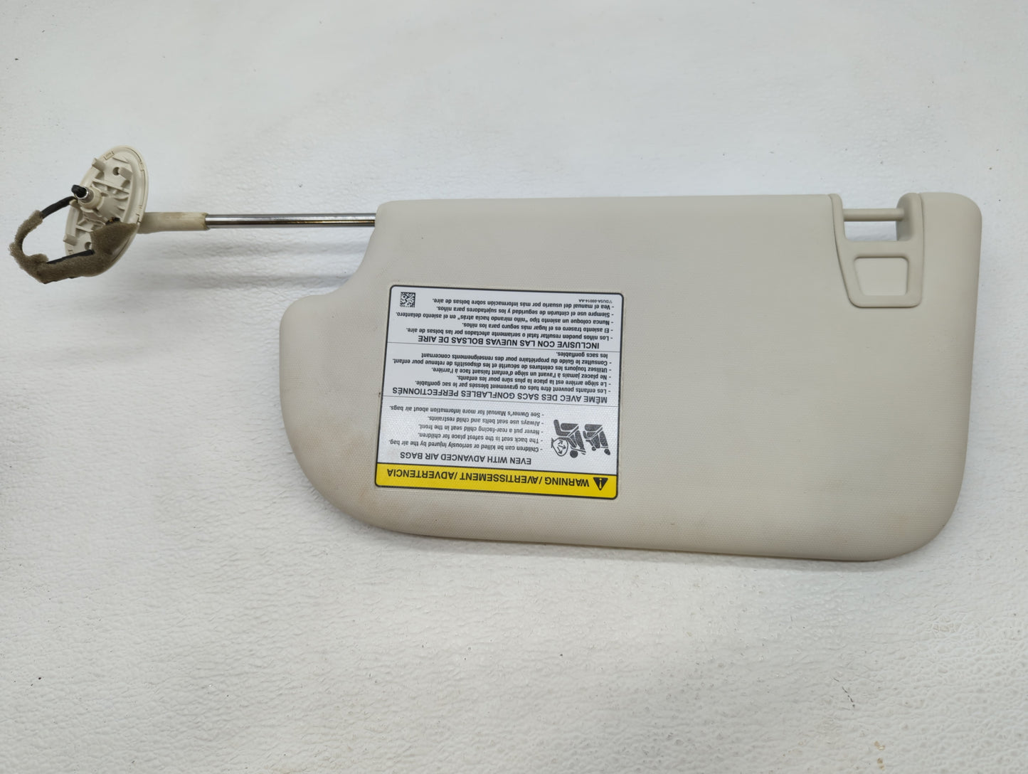 2013-2019 Ford Escape Sun Visor Shade Replacement Passenger Right Mirror Fits Fits 2013 2014 2015 2016 2017 2018 2019 OEM Us