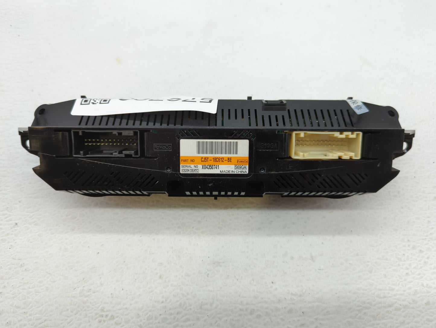 2015-2016 Ford Escape Climate Control Module Temperature AC/Heater Replacement P/N:CJ5T-18C612-BE Fits Fits 2015 2016 OEM Us