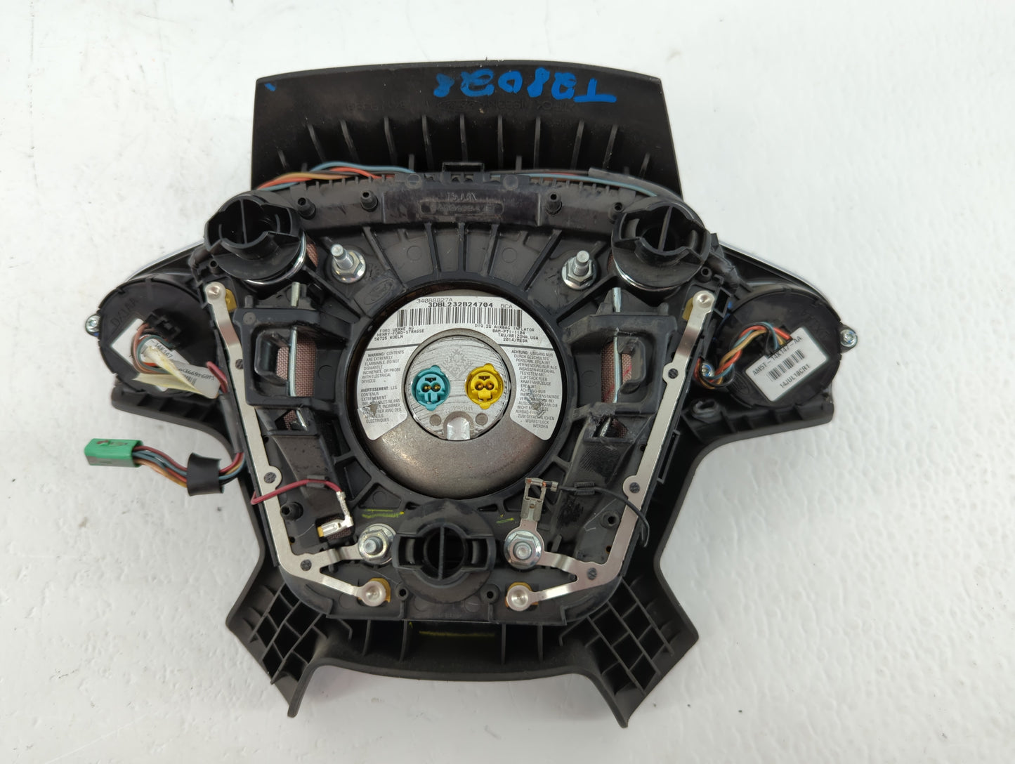 2015-2016 Ford Escape Air Bag Driver Left Steering Wheel Mounted P/N:EJ54 A042B85 BA Fits Fits 2015 2016 OEM Used Auto Parts