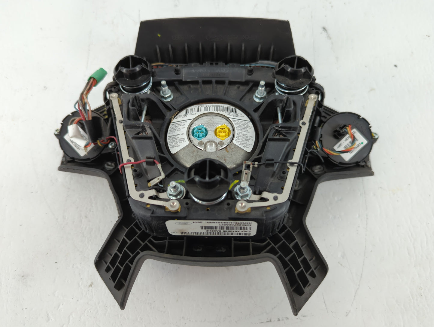 2015-2016 Ford Escape Air Bag Driver Left Steering Wheel Mounted P/N:EJ54 A042B85 BA3 Fits Fits 2015 2016 OEM Used Auto Part