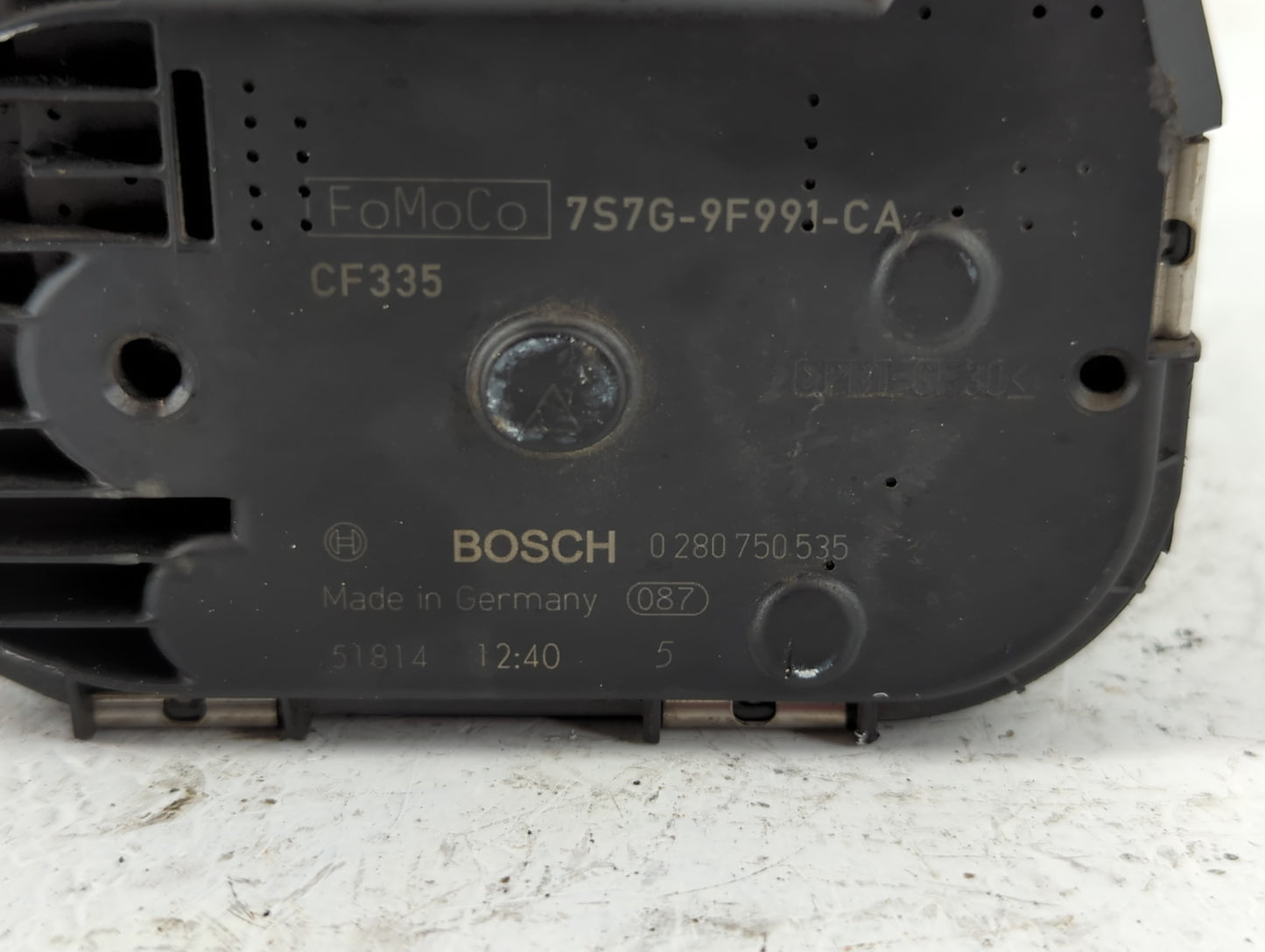 2013-2016 Ford Escape Throttle Body P/N:7S7G-9F991-CA Fits Fits 2013 2014 2015 2016 2017 2018 2019 OEM Used Auto Parts - Oem