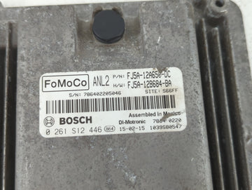 2015 Ford Escape PCM Engine Control Computer ECU ECM PCU OEM P/N:FJ5A-12B684-BA FJ5A-12A650-DC Fits OEM Used Auto Parts