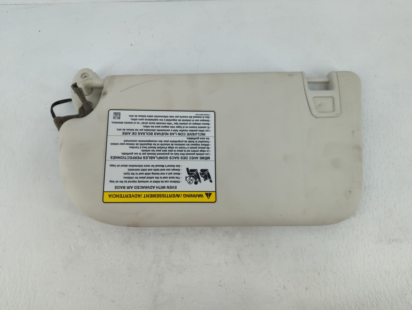2013-2019 Ford Escape Sun Visor Shade Replacement Passenger Right Mirror Fits Fits 2013 2014 2015 2016 2017 2018 2019 OEM Us
