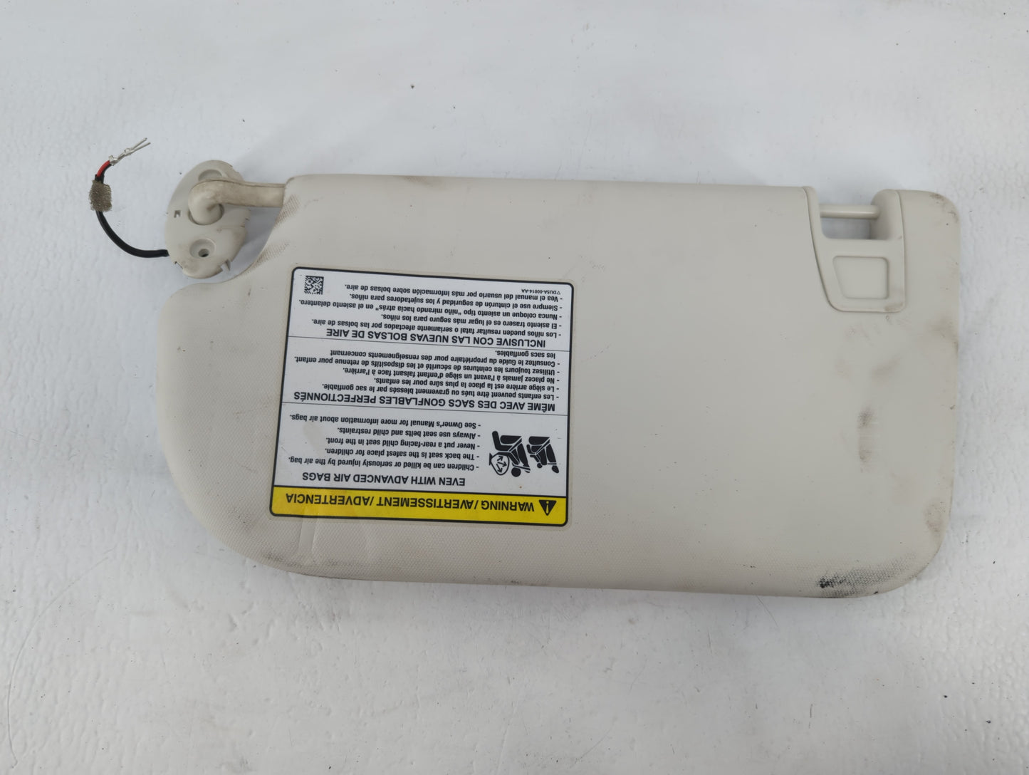2013-2019 Ford Escape Sun Visor Shade Replacement Passenger Right Mirror Fits Fits 2013 2014 2015 2016 2017 2018 2019 OEM Us
