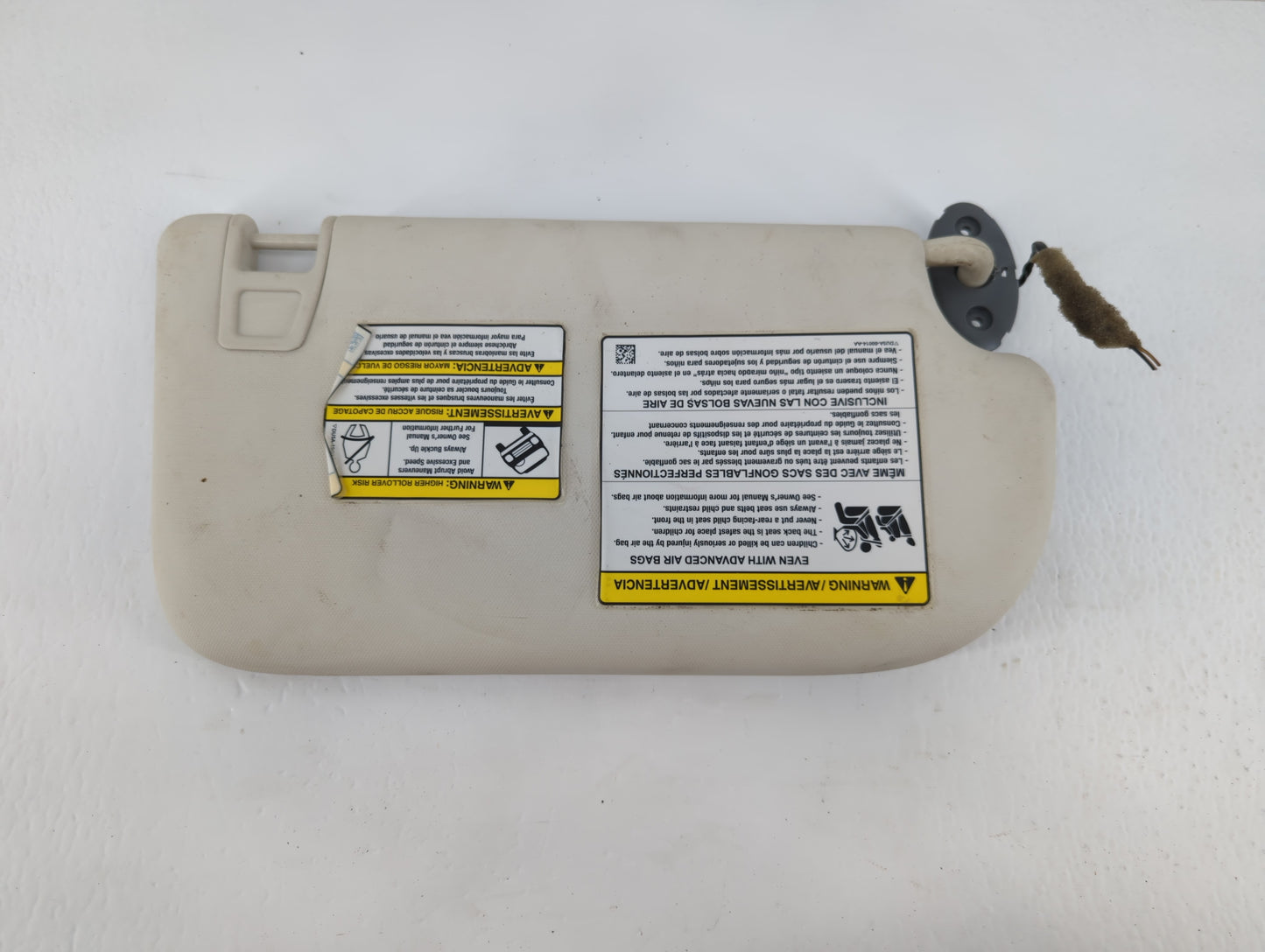 2013-2019 Ford Escape Sun Visor Shade Replacement Driver Left Mirror Fits Fits 2013 2014 2015 2016 2017 2018 2019 OEM Used A