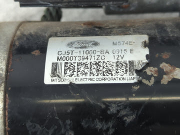 2013-2016 Ford Escape Car Starter Motor Solenoid OEM P/N:M000T39471ZC CJ5T-11000-BA Fits Fits 2013 2014 2015 2016 OEM Used Auto Parts