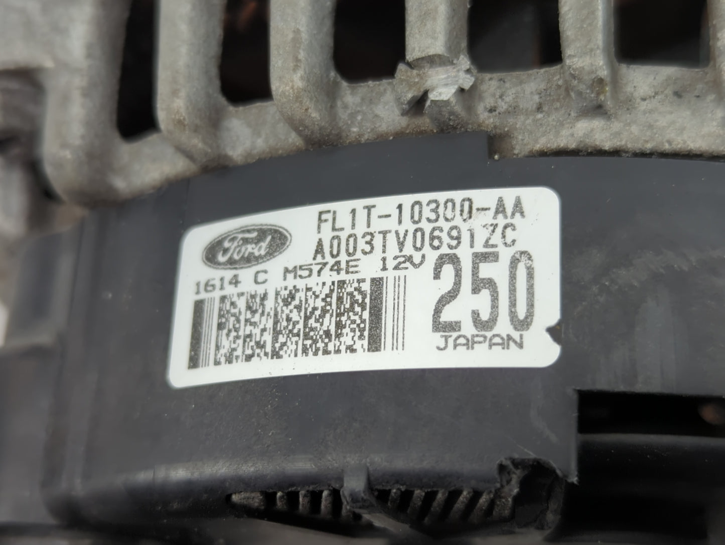 2015 Ford Expedition Alternator Replacement Generator Charging Assembly Engine OEM P/N:FL1T-10300-AA Fits OEM Used Auto Part
