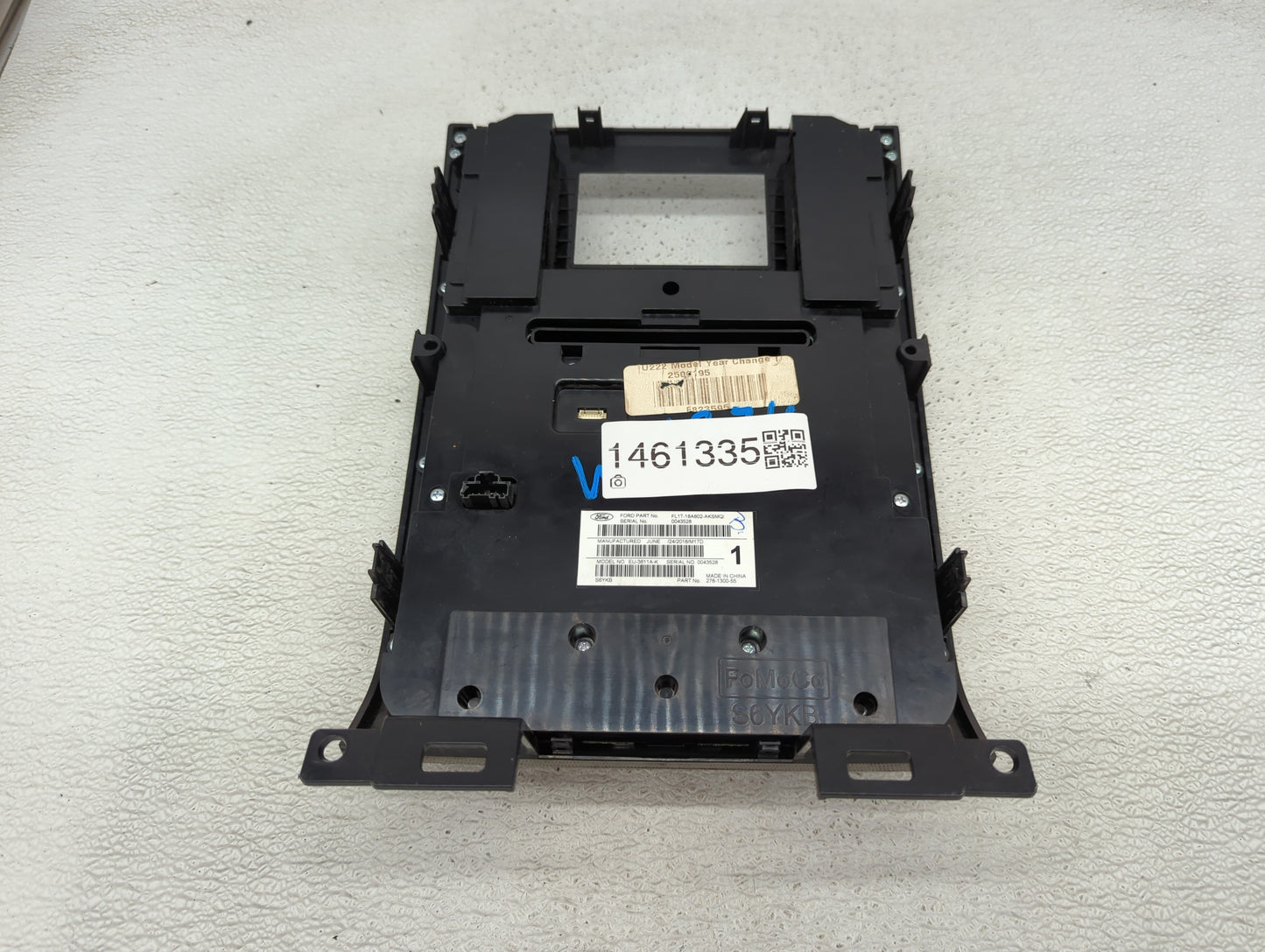 2015 Ford Expedition Climate Control Module Temperature AC/Heater Replacement P/N:FL1T-18A802-AKS Fits OEM Used Auto Parts -