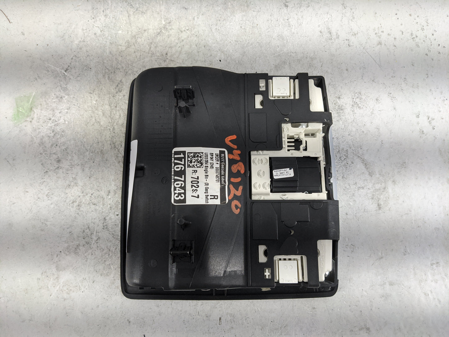 2015 Ford Expedition Overhead Console W/rear Climate Control Black - Oemusedautoparts1.com