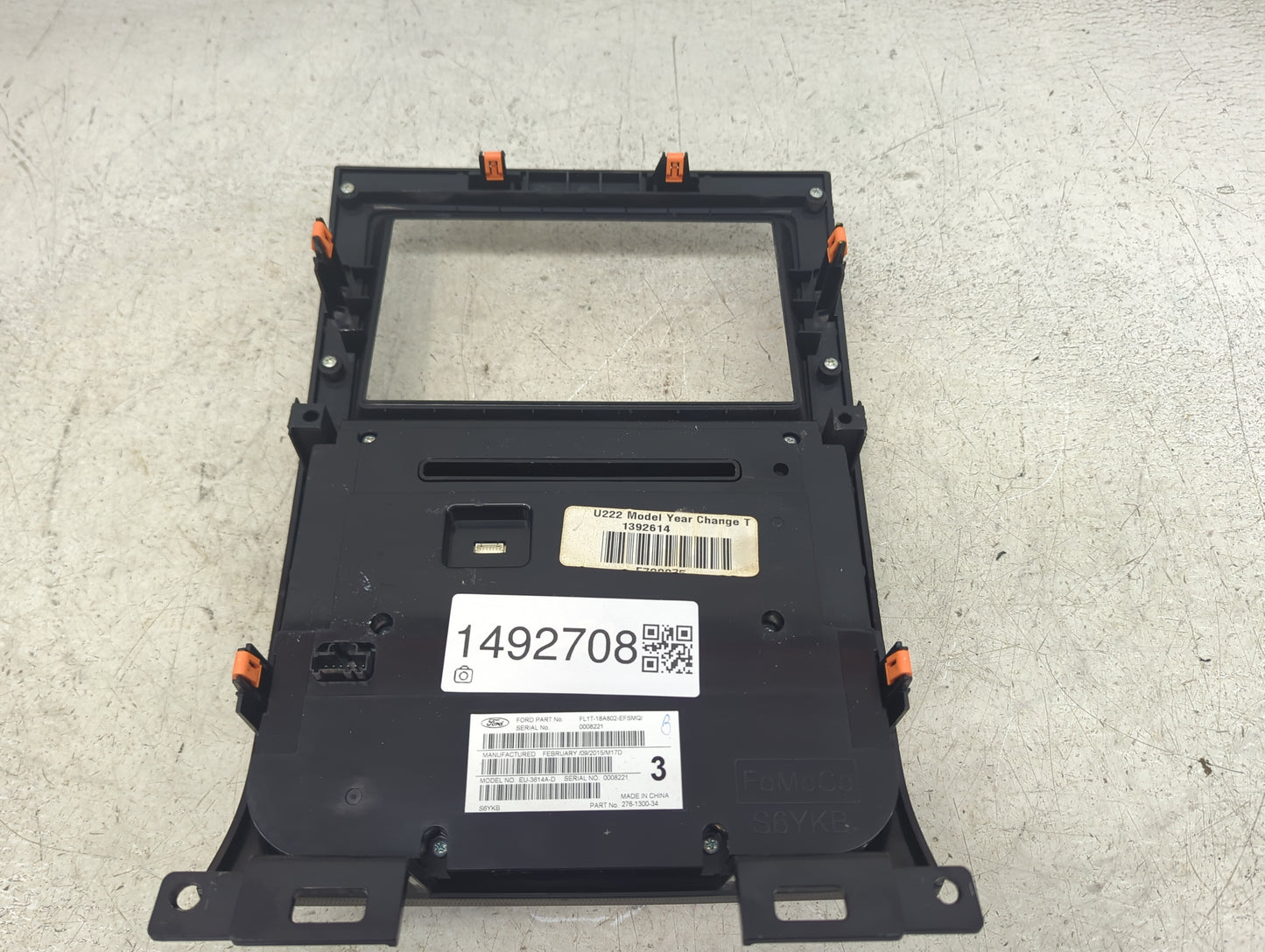 2015 Ford Expedition Radio Control Panel - Oemusedautoparts1.com