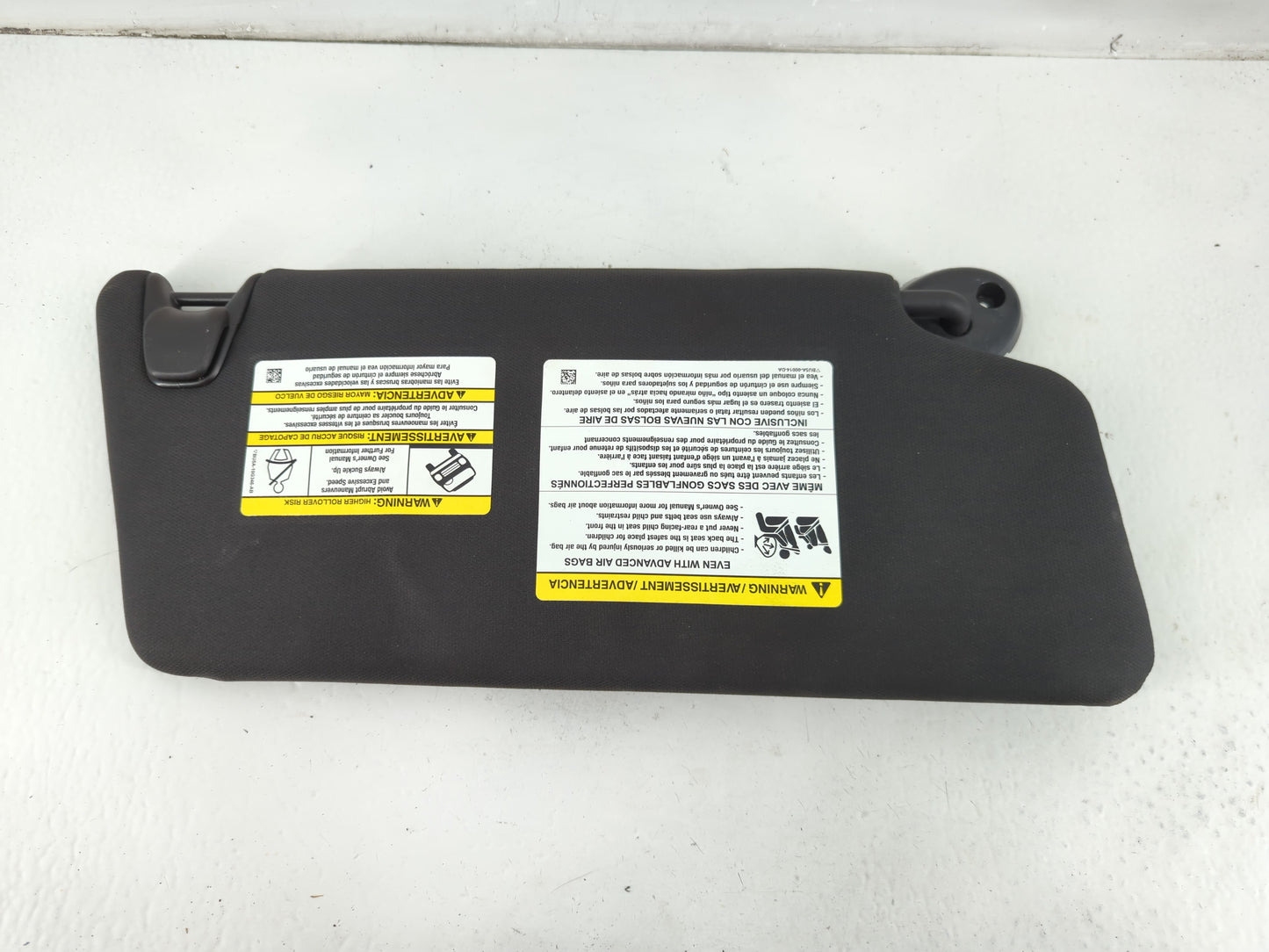 2011-2015 Ford Explorer Sun Visor Shade Replacement Driver Left Mirror Fits Fits 2011 2012 2013 2014 2015 OEM Used Auto Part