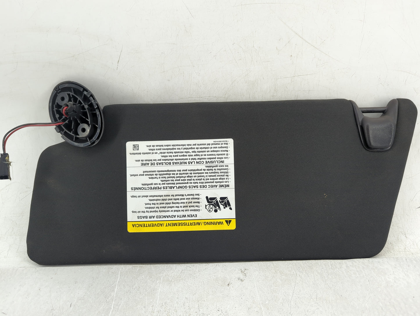 2011-2015 Ford Explorer Sun Visor Shade Replacement Passenger Right Mirror Fits Fits 2011 2012 2013 2014 2015 OEM Used Auto
