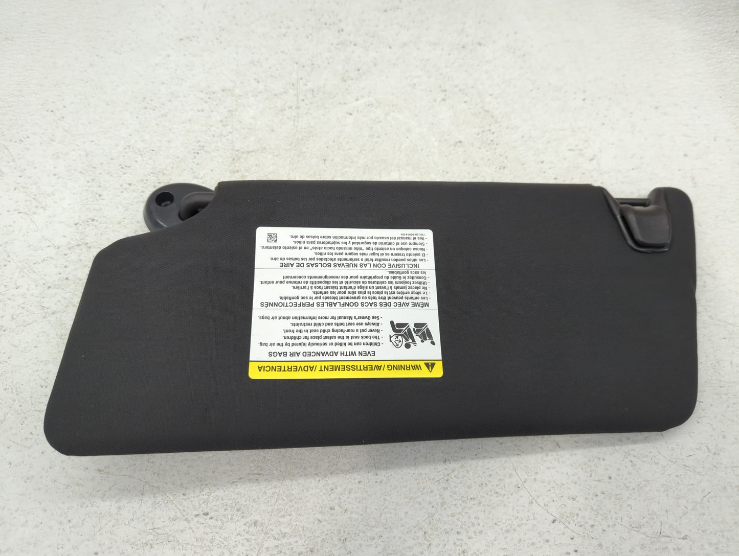 2011-2015 Ford Explorer Sun Visor Shade Replacement Passenger Right Mirror Fits Fits 2011 2012 2013 2014 2015 OEM Used Auto