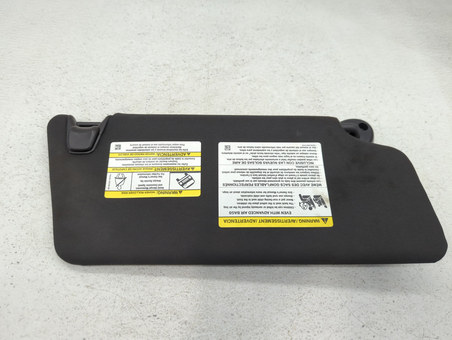 2011-2015 Ford Explorer Sun Visor Shade Replacement Driver Left Mirror Fits Fits 2011 2012 2013 2014 2015 OEM Used Auto Part