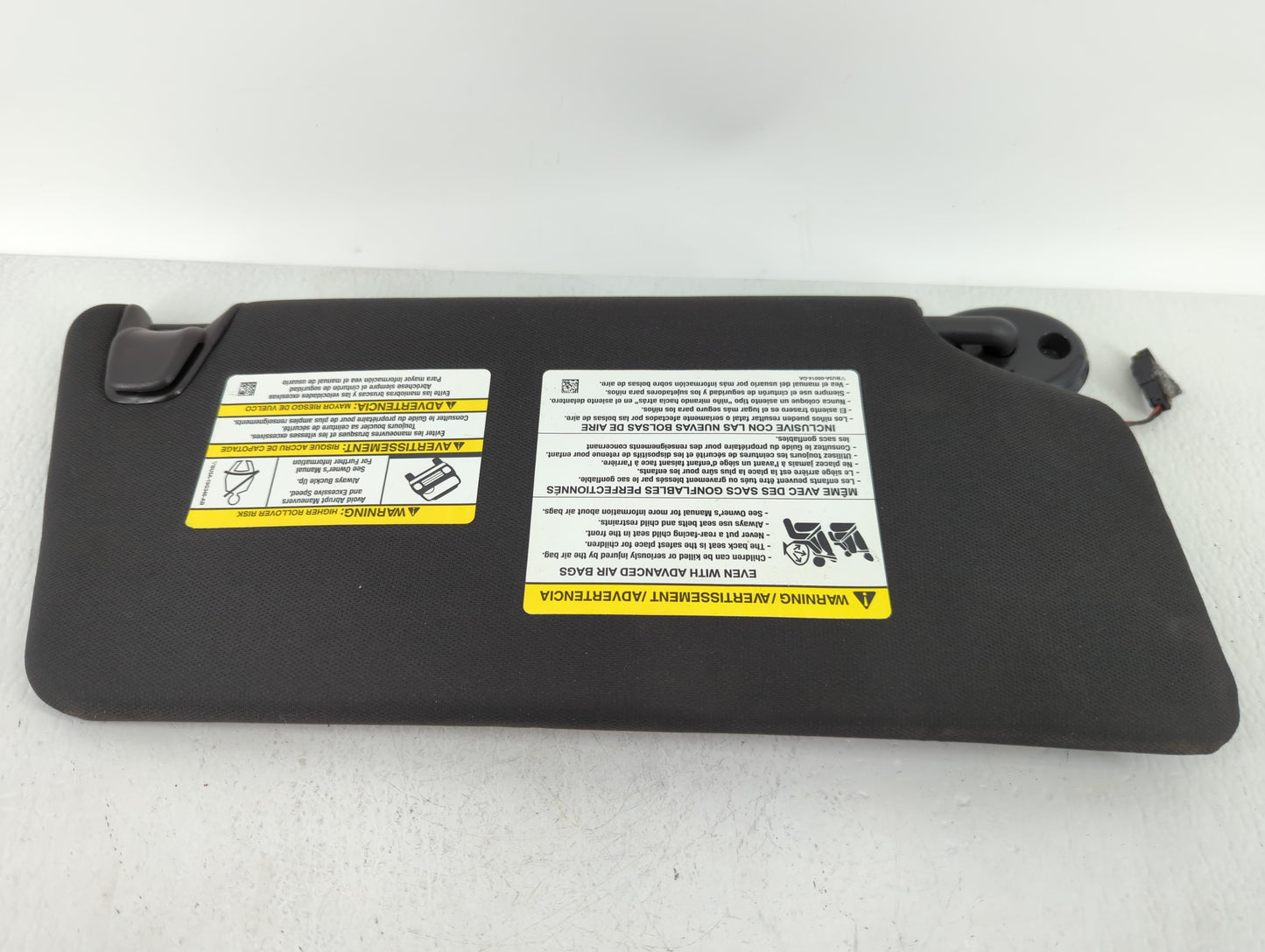 2011-2015 Ford Explorer Sun Visor Shade Replacement Driver Left Mirror Fits Fits 2011 2012 2013 2014 2015 OEM Used Auto Part