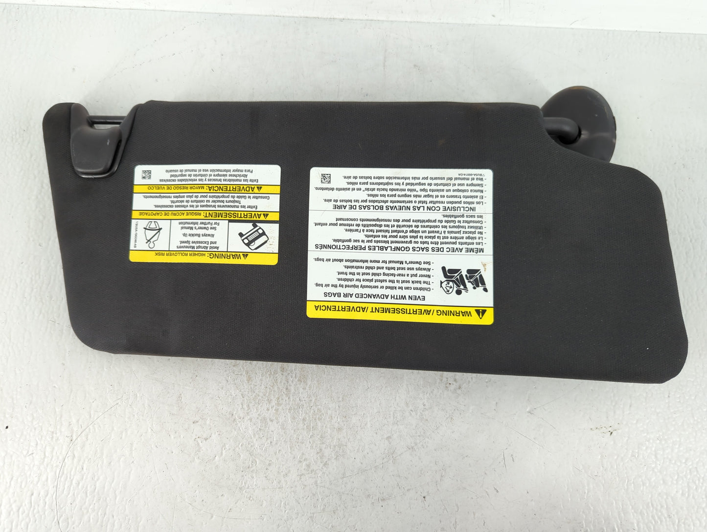 2011-2015 Ford Explorer Sun Visor Shade Replacement Driver Left Mirror Fits Fits 2011 2012 2013 2014 2015 OEM Used Auto Part