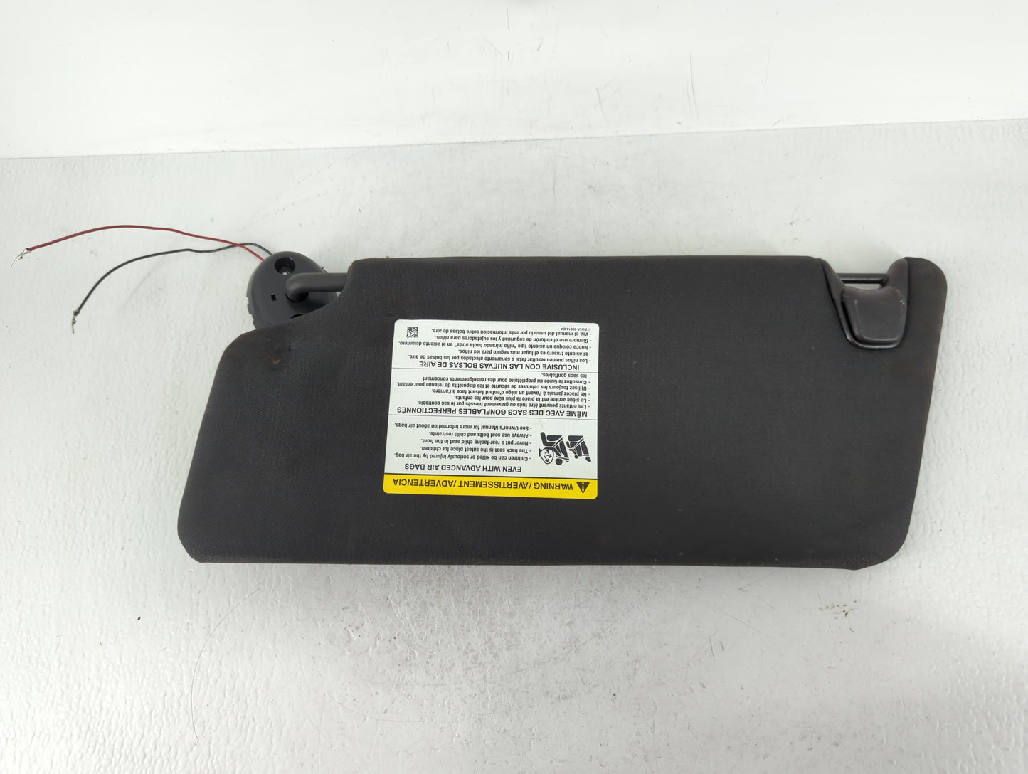 2011-2015 Ford Explorer Sun Visor Shade Replacement Passenger Right Mirror Fits Fits 2011 2012 2013 2014 2015 OEM Used Auto