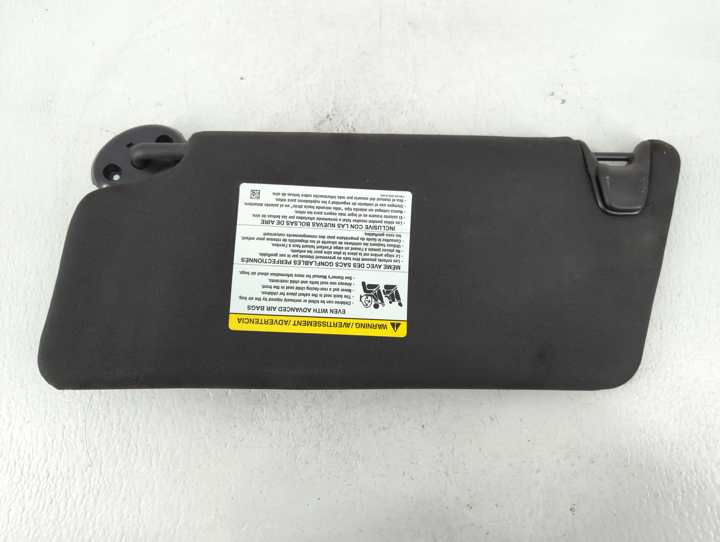 2011-2015 Ford Explorer Sun Visor Shade Replacement Passenger Right Mirror Fits Fits 2011 2012 2013 2014 2015 OEM Used Auto