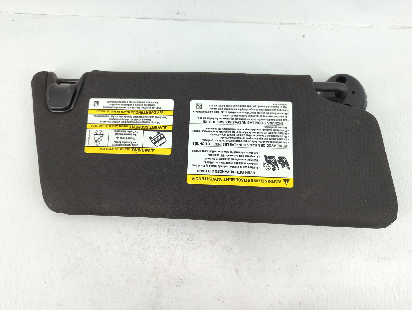2011-2015 Ford Explorer Sun Visor Shade Replacement Passenger Right Mirror Fits Fits 2011 2012 2013 2014 2015 OEM Used Auto