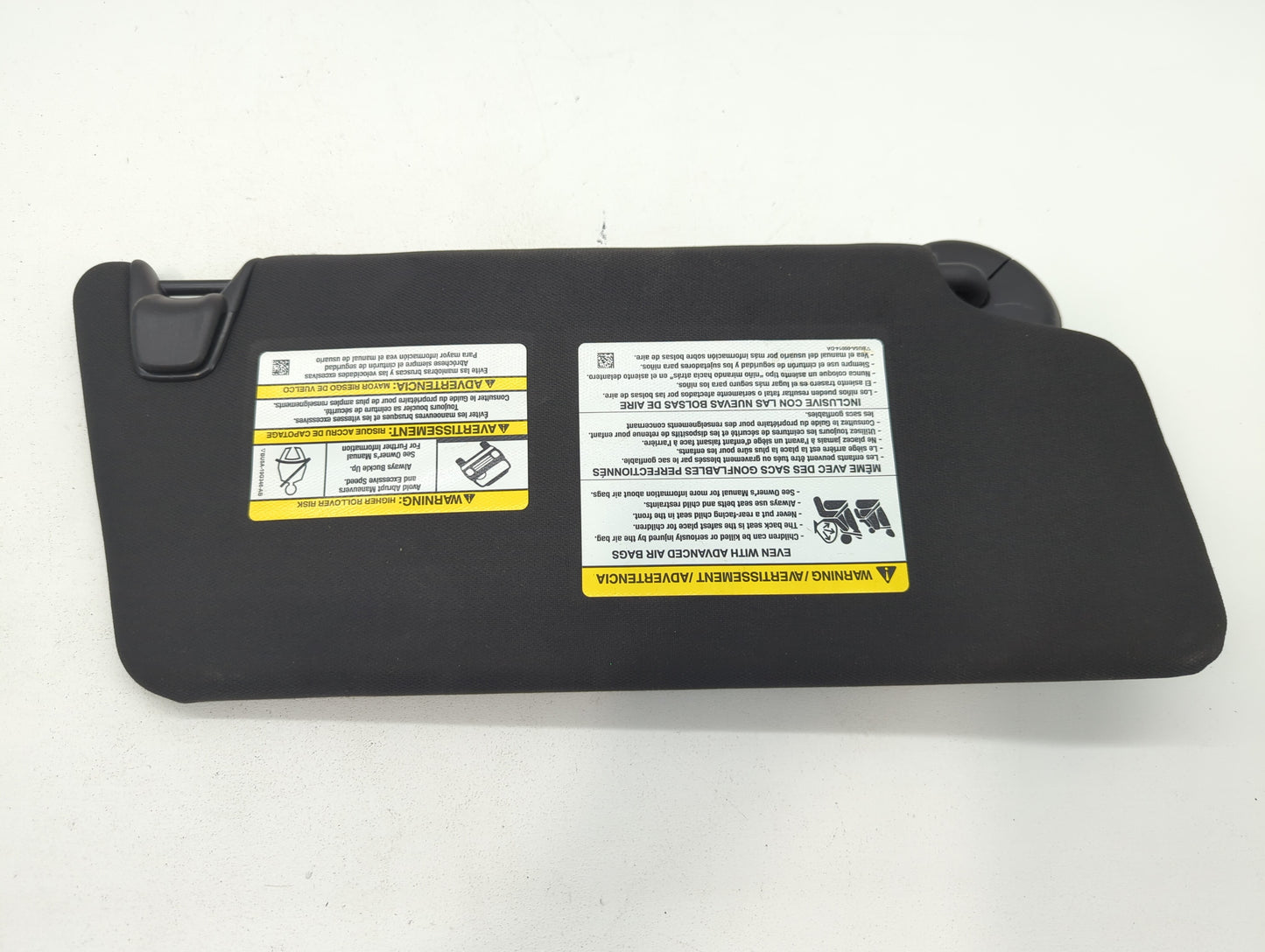 2011-2015 Ford Explorer Sun Visor Shade Replacement Driver Left Mirror Fits Fits 2011 2012 2013 2014 2015 OEM Used Auto Part