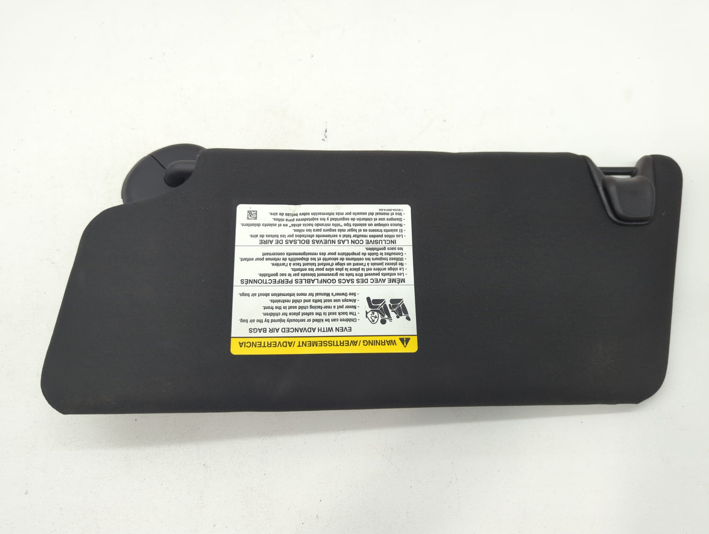 2011-2015 Ford Explorer Sun Visor Shade Replacement Passenger Right Mirror Fits Fits 2011 2012 2013 2014 2015 OEM Used Auto