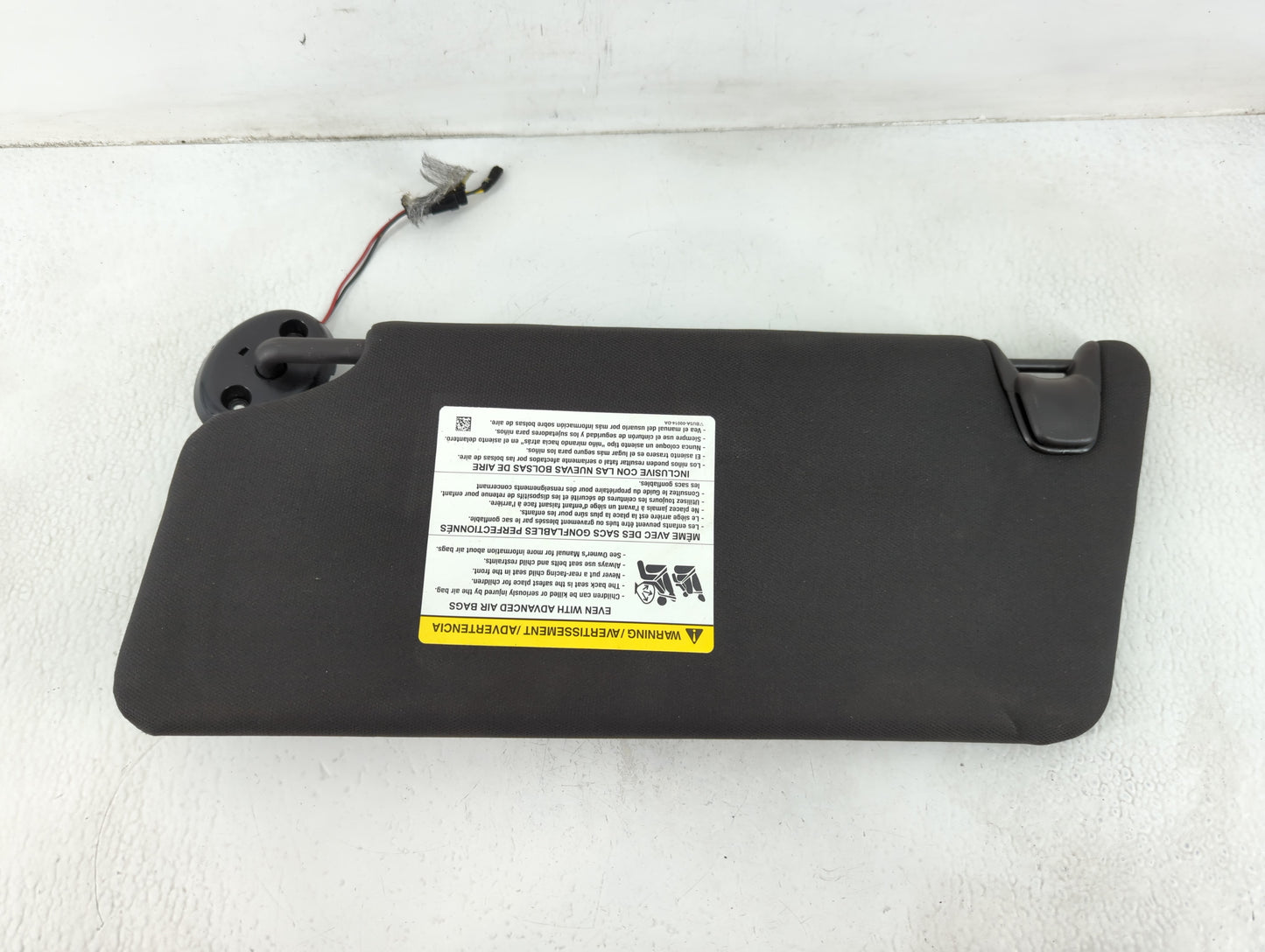 2011-2015 Ford Explorer Sun Visor Shade Replacement Passenger Right Mirror Fits Fits 2011 2012 2013 2014 2015 OEM Used Auto