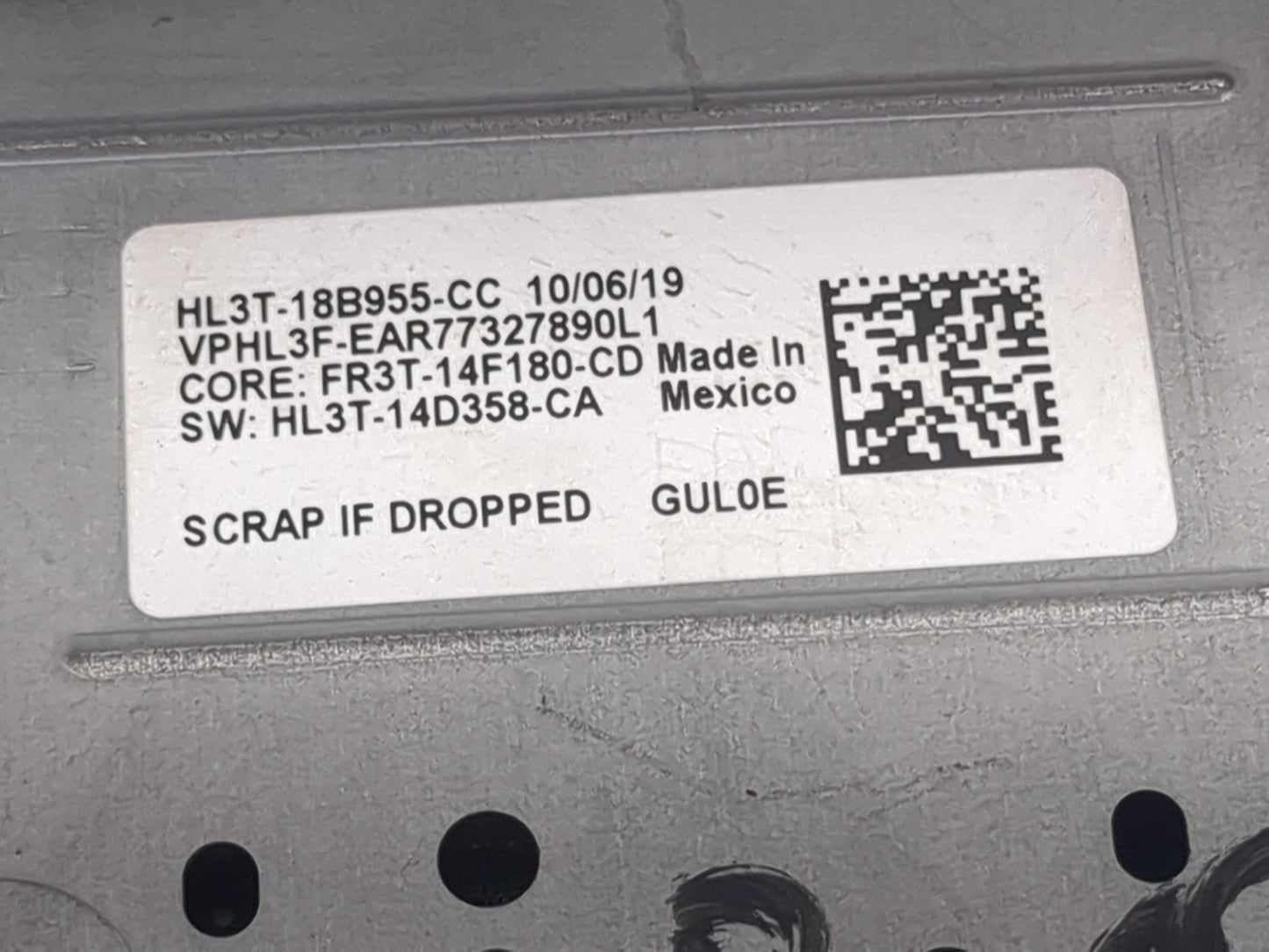 2018-2020 Ford F-150 Information Display Screen 1471183 - Oemusedautoparts1.com